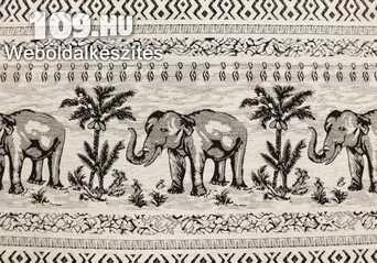Bútorszövet - Elefántos