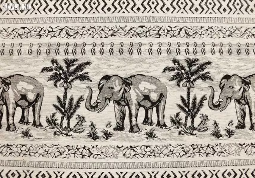 Bútorszövet - Elefántos